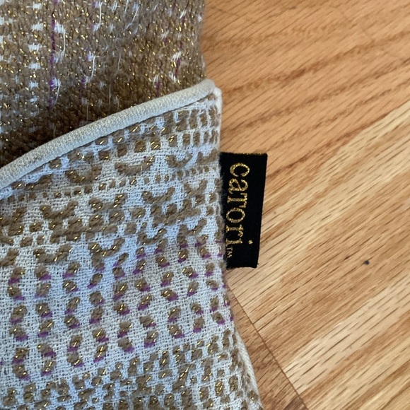 Catori Boho Crossbody gold/purple thread & Zippers Bohemian Hippie Beach Gypsy - Picture 5 of 14